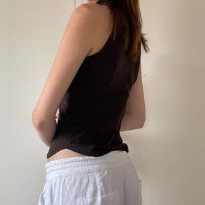 Morgan De Toi Womens Brown Crop-top